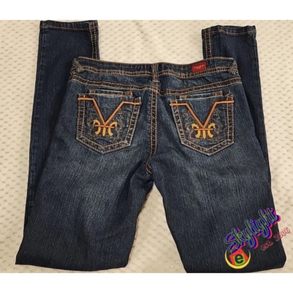 Vigold Women's Blue‎ Skinny Regular Fit Denim Jeans Size 0/25(30x31)